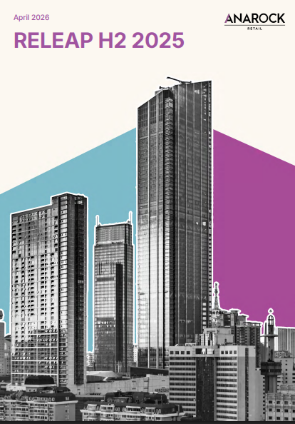 ANAROCK Group Report Highlights 4.3 Mn Sq. Ft. Retail Absorption in H2 2025; High Streets Outpace Malls